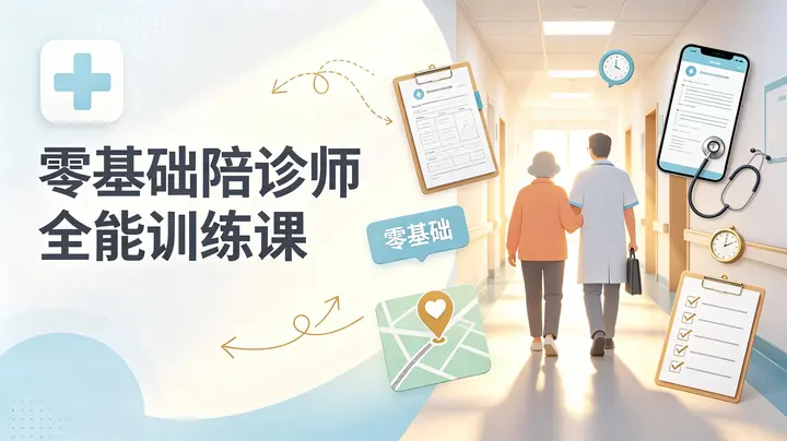 零基础陪诊师全能训练课-千尺浪
