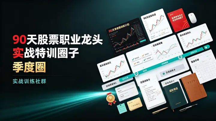90天股票职业龙头实战特训圈子(季度圈)-千尺浪