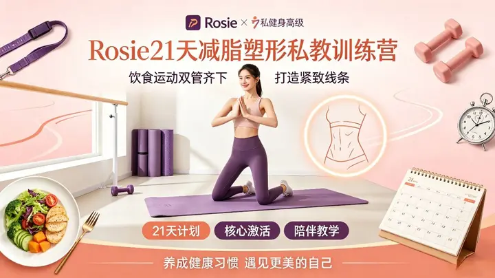 Rosie21天减脂塑形私教训练营