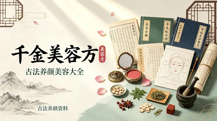 《千金美容方》：古法养颜美容大全