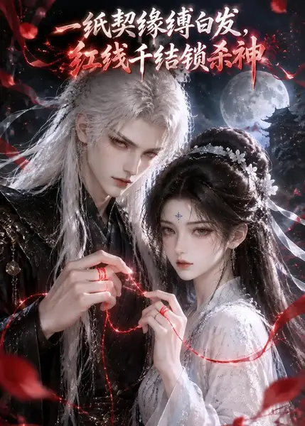 一纸契缘缚白发，红线千结锁杀神&一纸契缘缚白发红线千结锁杀神（187集）AI短剧-千尺浪