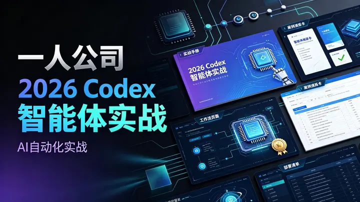 华仔一人公司：2026Codex智能体实战-千尺浪