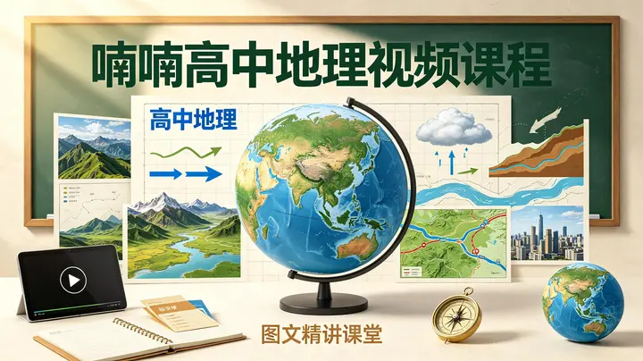 喃喃高中地理视频课程-千尺浪