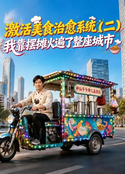 激活美食治愈系统我靠摆摊火遍了整座城市二(121集)AI短剧-千尺浪
