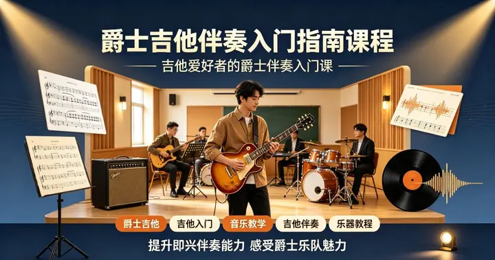 爵士吉他伴奏入门指南课程