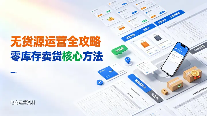 闲鱼无货源运营全攻略，掌握零库存卖货核心方法-千尺浪