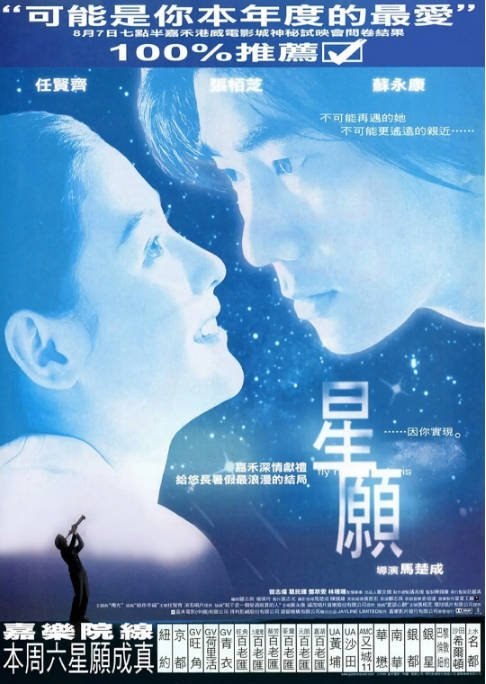 香港电影《星愿》（1999）剧情 / 爱情 / 奇幻 豆瓣7.3[夸克网盘]
