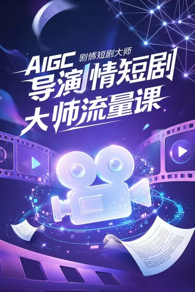 AIGC剧情短剧导演大师流量课-千尺浪
