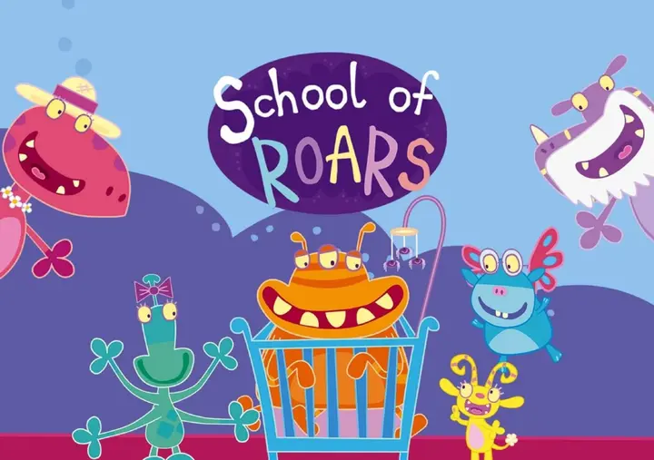 BBC少儿英语启蒙动画《咆哮学校 School of Roars (中英双版) 》-千尺浪