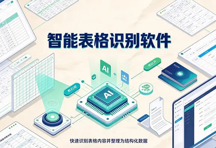 FastOCR智能表格识别软件,图片转Excel+批量提取表格-千尺浪