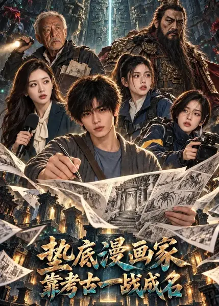 垫底漫画家：靠考古一战成名垫底漫画家靠考古一战成名（200集）AI短剧