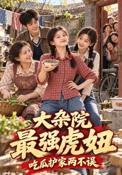 大杂院最强虎妞：吃瓜护家两不误大杂院最强虎妞吃瓜护家两不误（145集）AI短剧