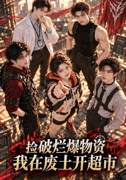 捡破烂爆物资我在废土开超市（139集）AI短剧