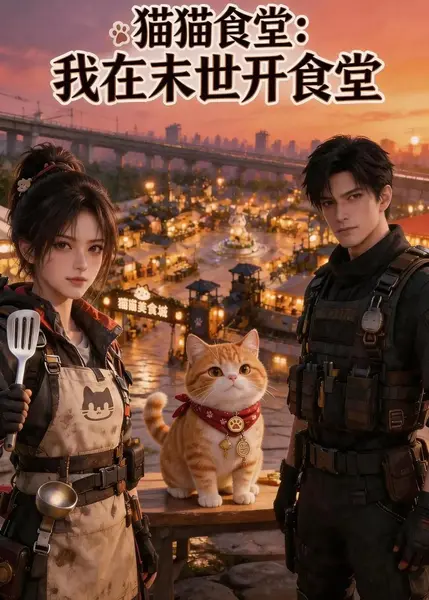 猫猫食堂：我在末世开食堂&猫猫食堂我在末世开食堂（91集）AI短剧-千尺浪