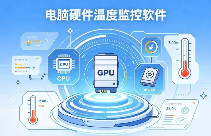 电脑硬件温度监控软件，实时监测+免费轻量-千尺浪