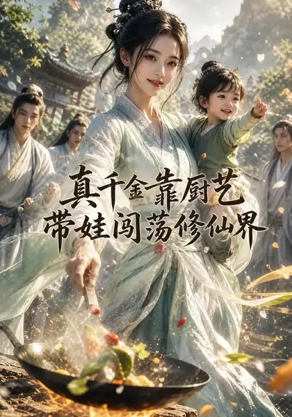 真千金靠厨艺带娃闯荡修仙界（163集）AI短剧-千尺浪