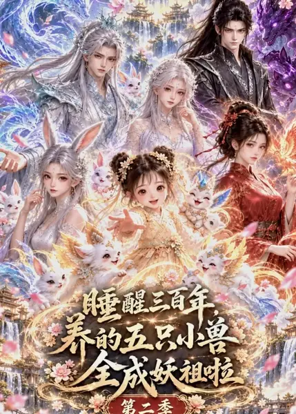 睡醒三百年，养的五只小兽全成妖祖第二季&睡醒三百年养的五只小兽全成妖祖第二季（158集）AI短剧-千尺浪