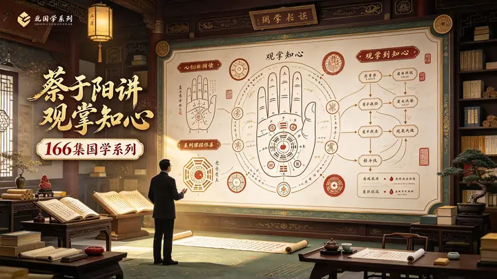 【国学系列】蔡于阳讲观掌知心166集-千尺浪